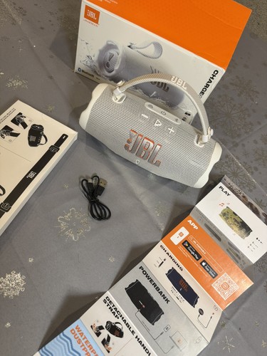 Enceinte jbl charge blanc - jbl, 6